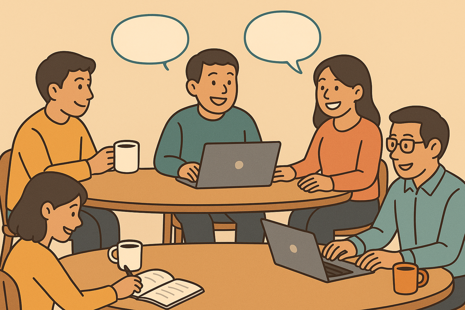 もくもく会のイメージ